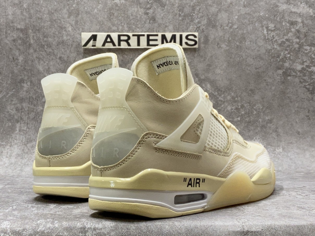 Air Jordan 4 Retro Off-White Sail