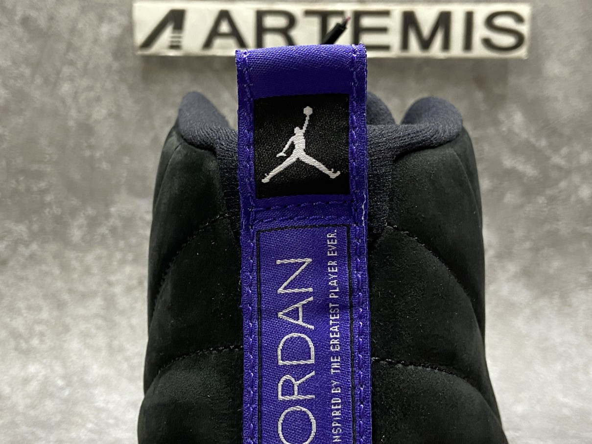 Air Jordan 12 Retro Black Dark Concord