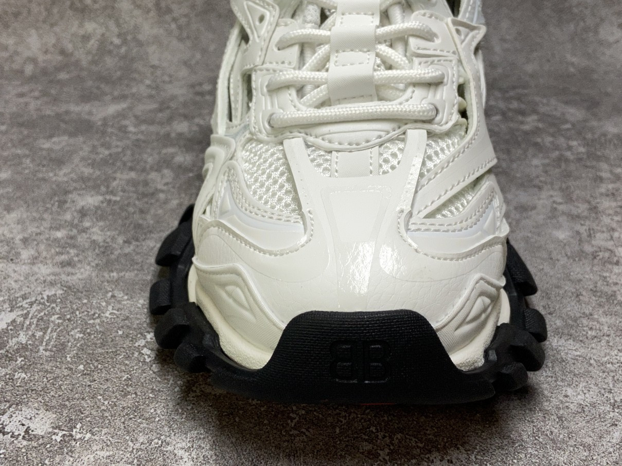 Balenciga Track Trainer White Red