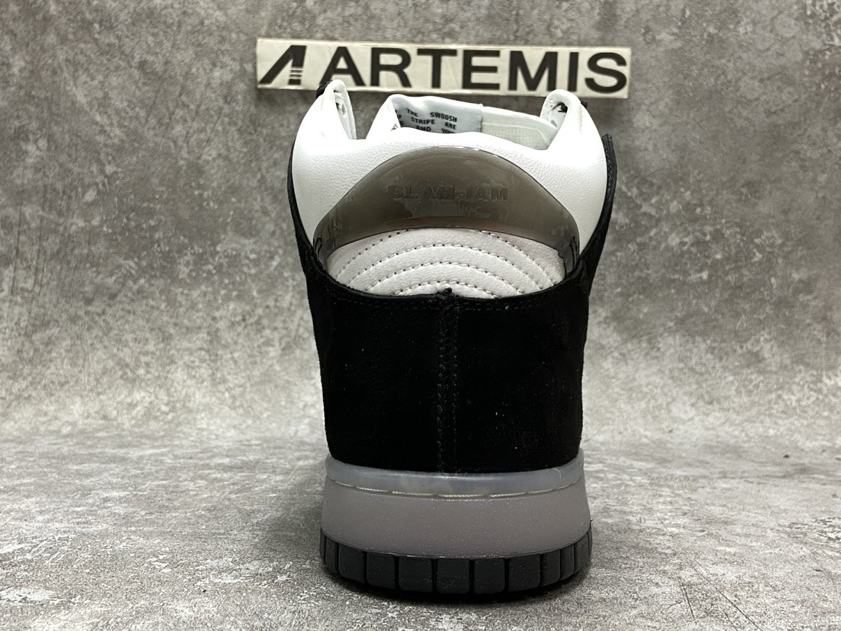 Nike Dunk High Slam Jam White Black