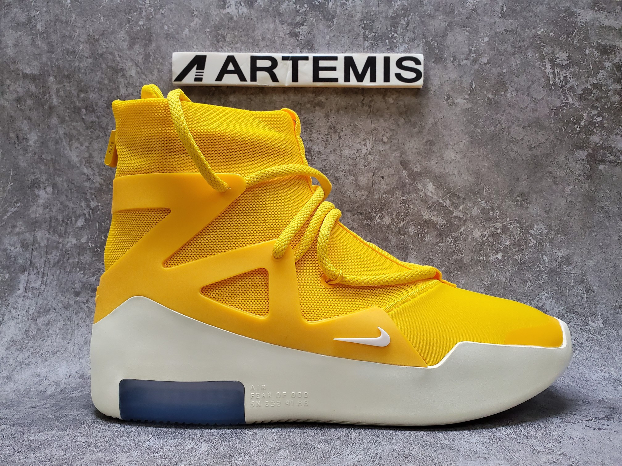 Nike Air Fear Of God 1 Yellow