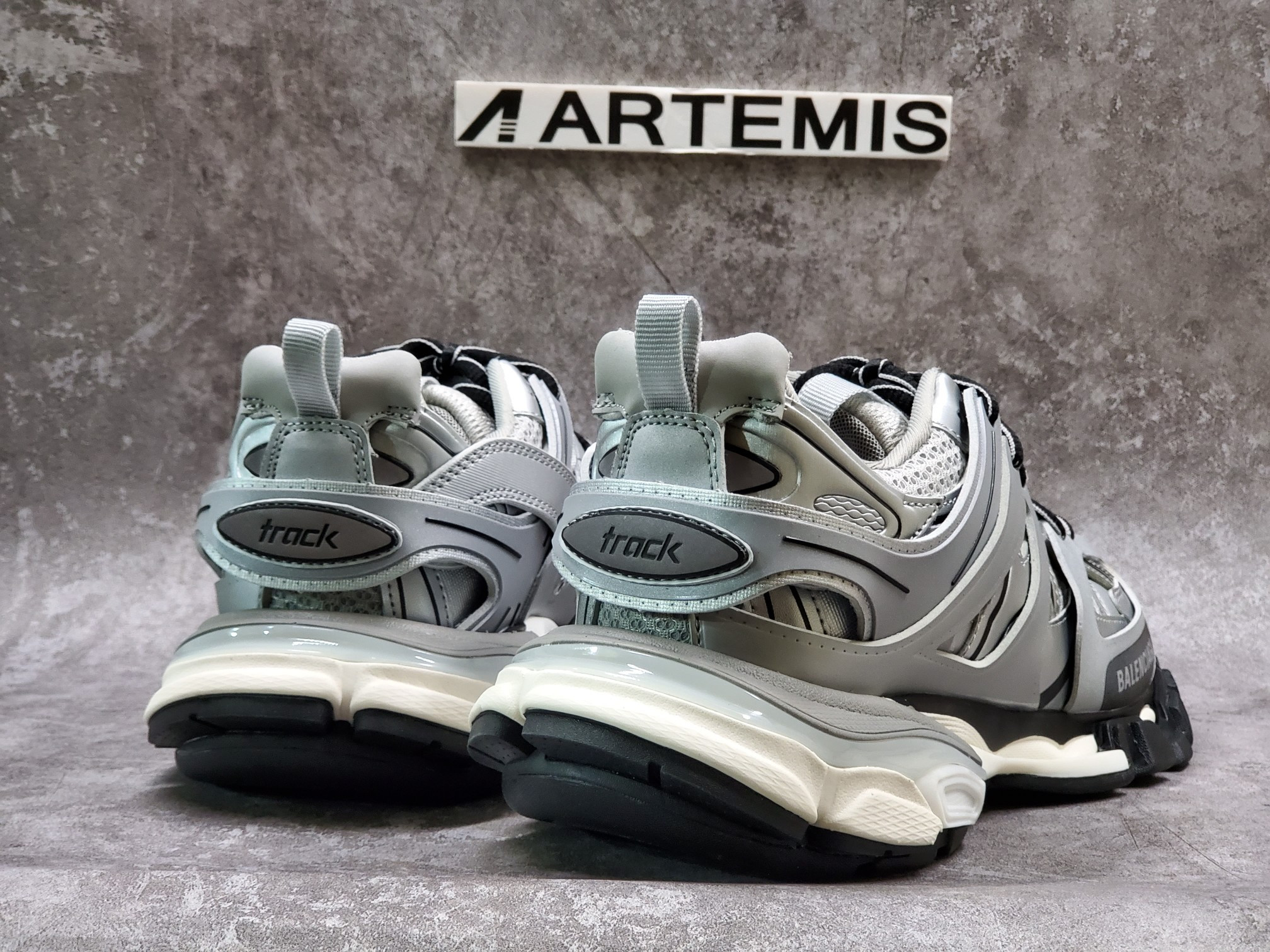 Balenciga Track 3.0 Silver Grey