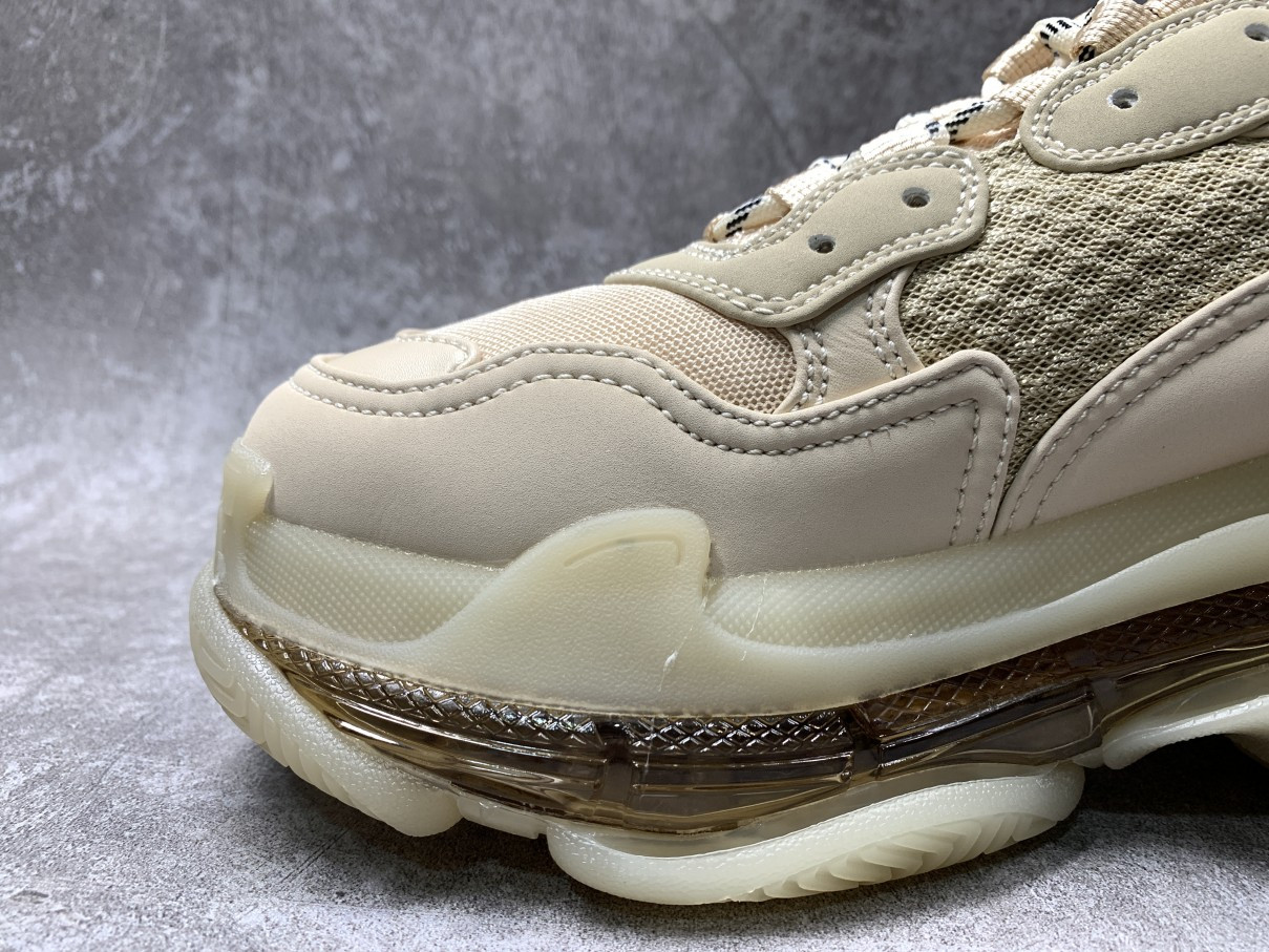 Balenciga Triple S Crystal Clear Sole