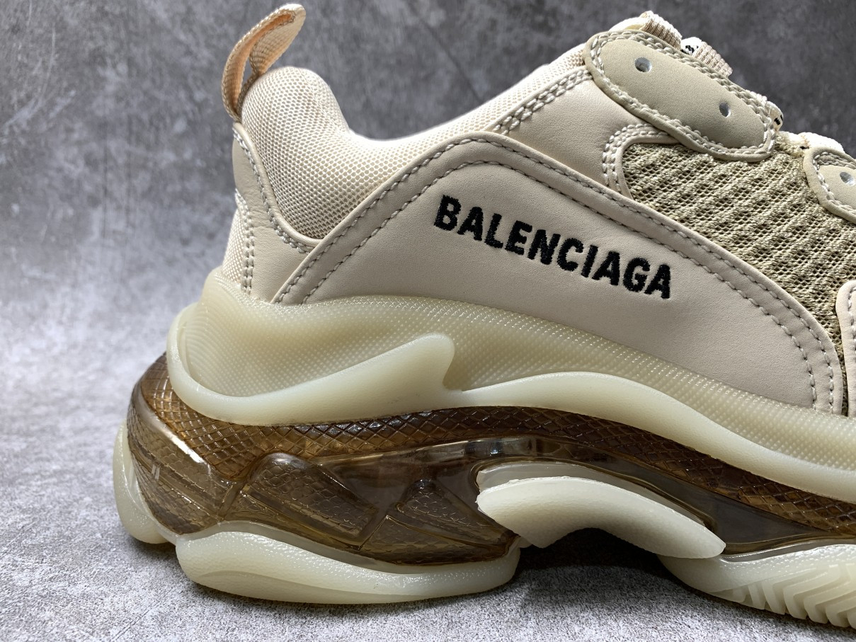 Balenciga Triple S Crystal Clear Sole