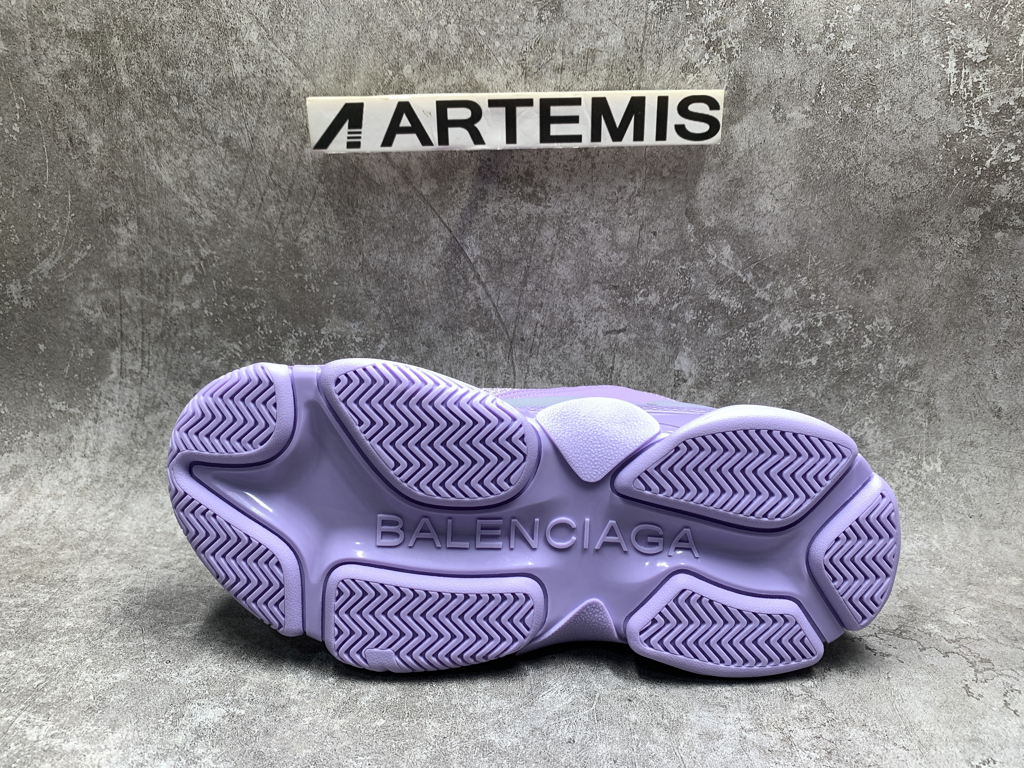 Balenciga Triple S Sneaker Purple