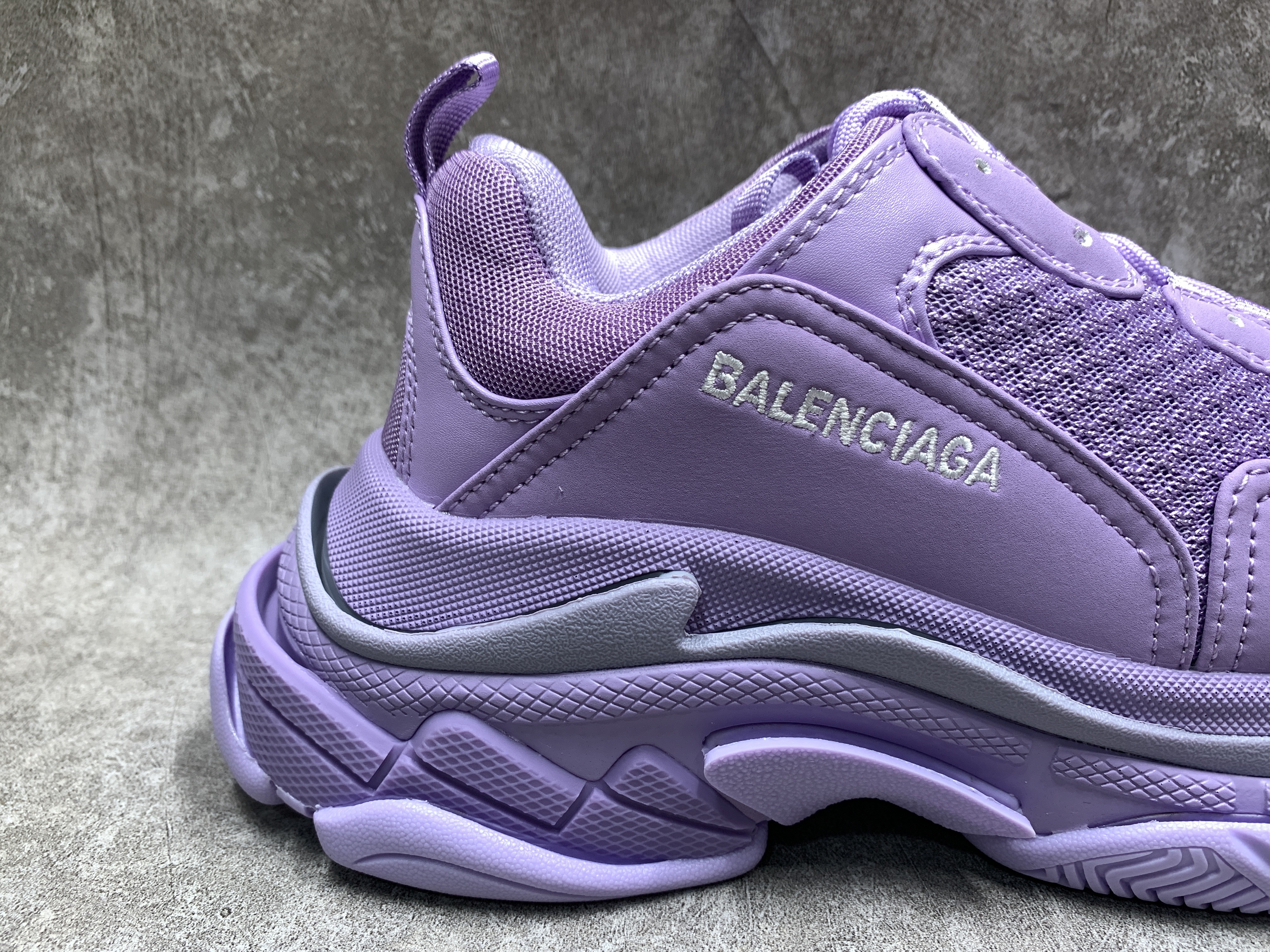 Balenciga Triple S Sneaker Purple