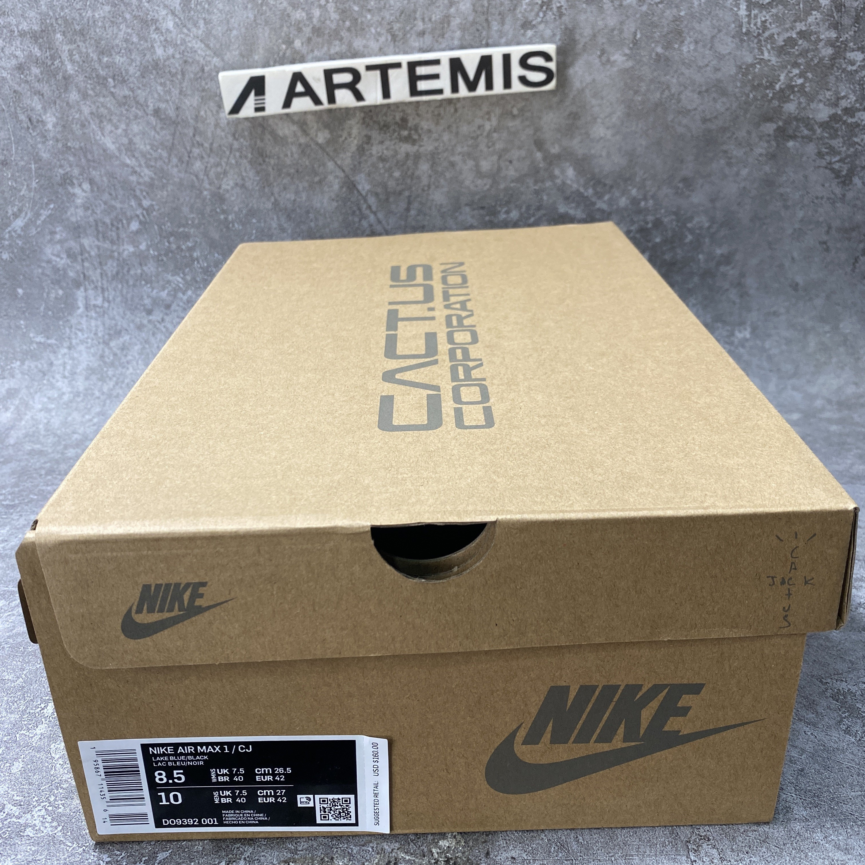 Nike Air Max 1 X Travis Scott Cave Stone
