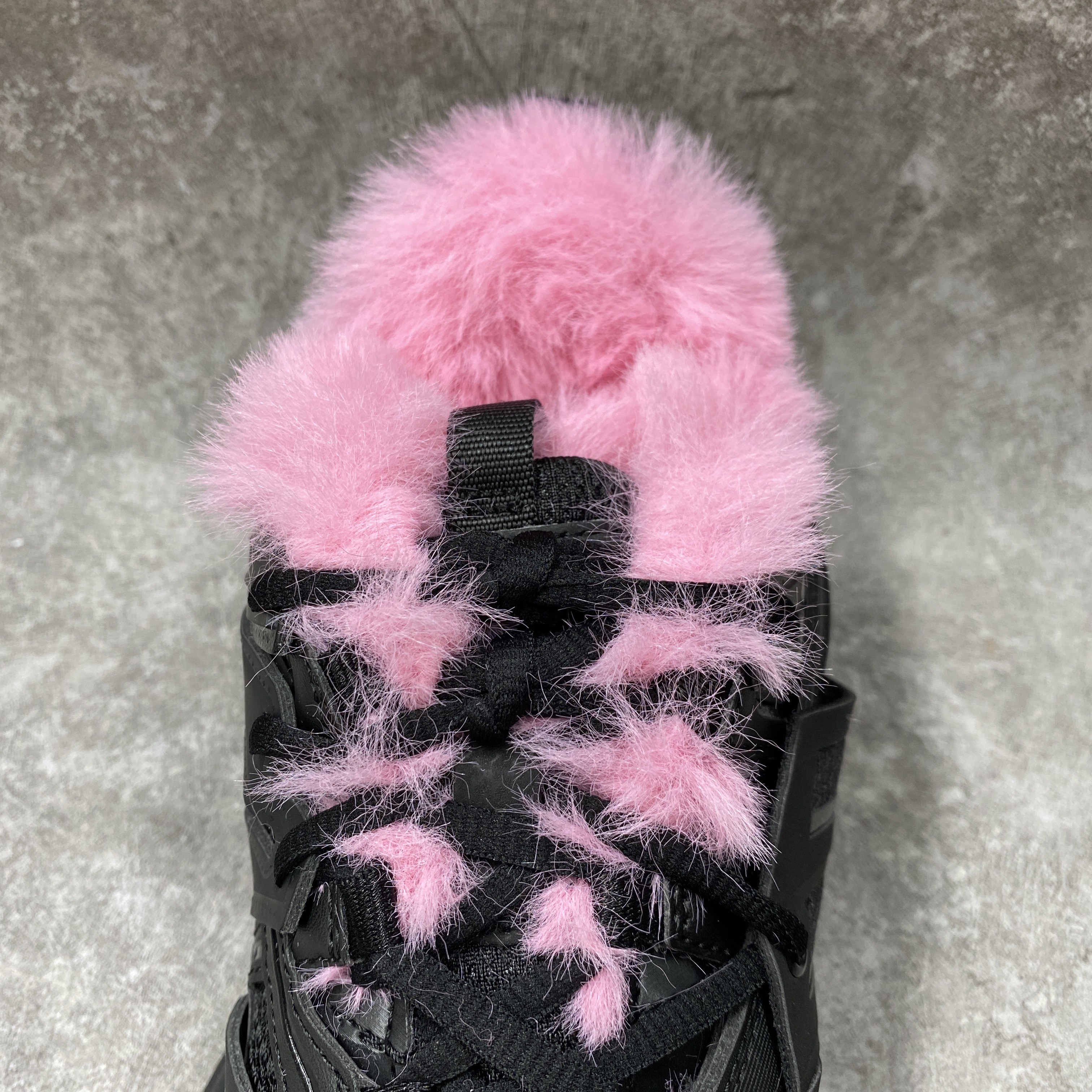 Balenciga Track Sneaker Pink Fur