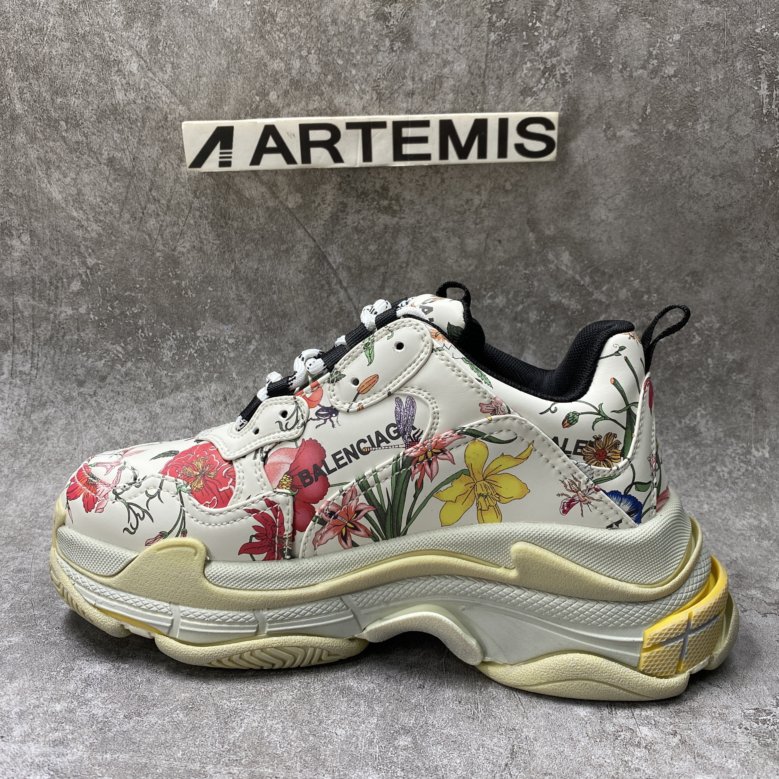 Balenciga X G The Hacker Project Triple S Flora Print