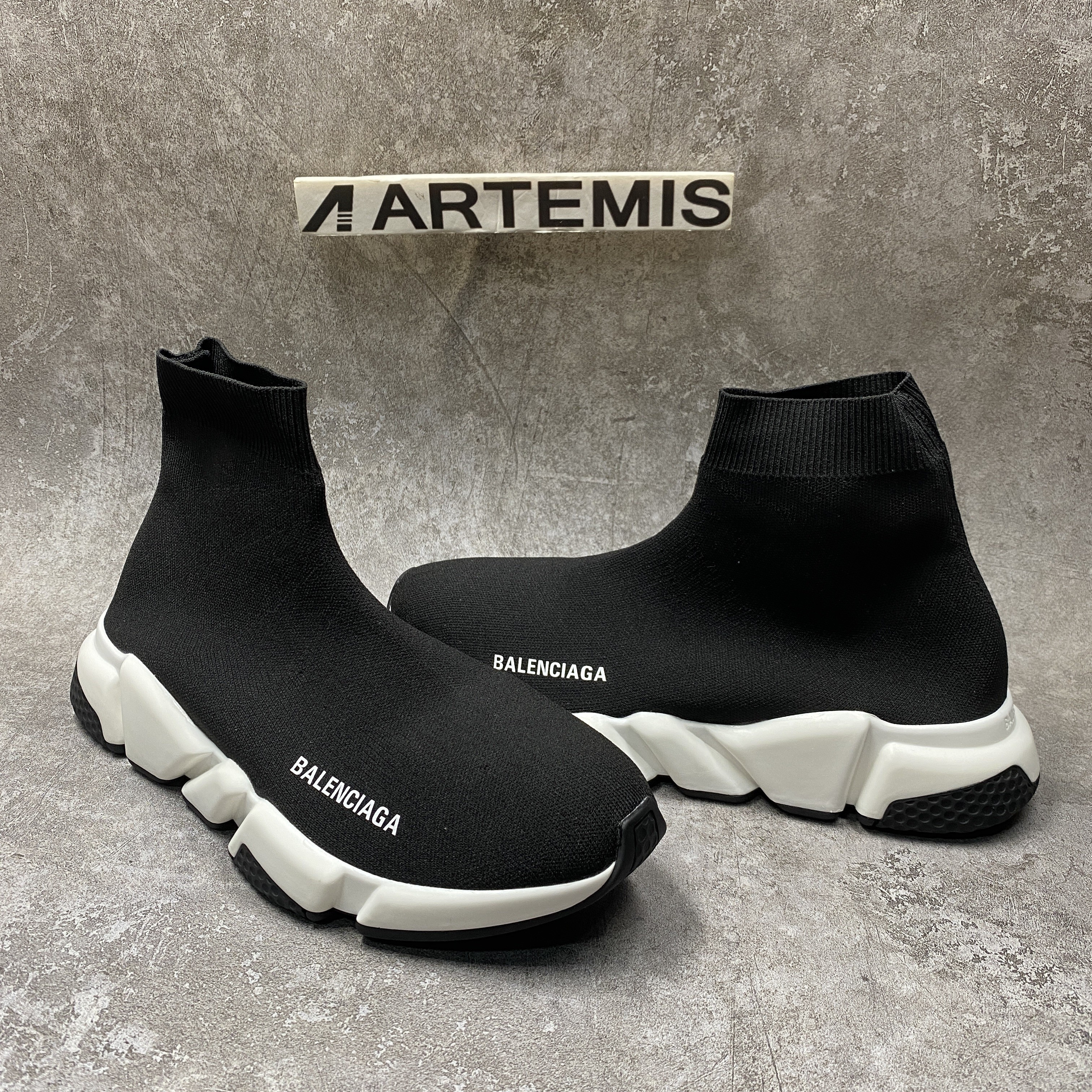 Balenciga Speed Trainer Black White (2018)