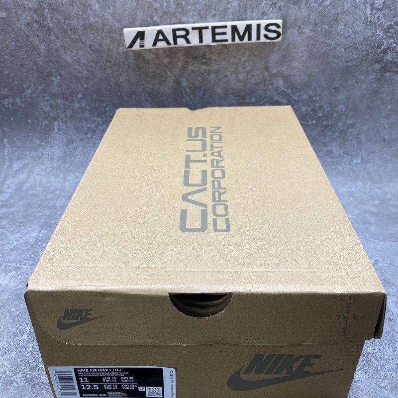 Nike Air Max 1 Travis Scott Cactus Jack Baroque Brown