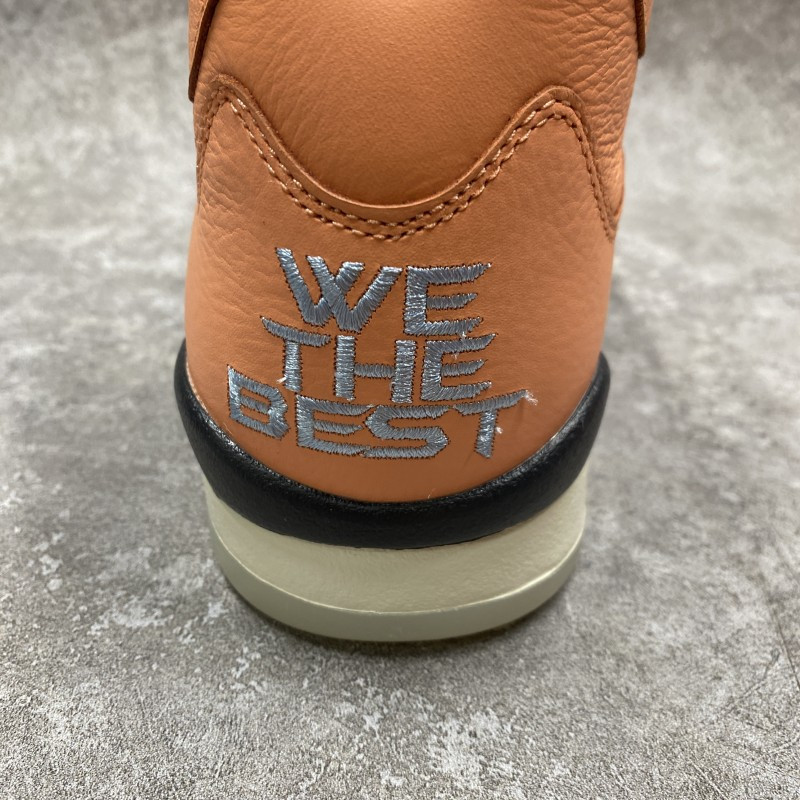 We The Best x Air Jordan 5 Crimson Bliss