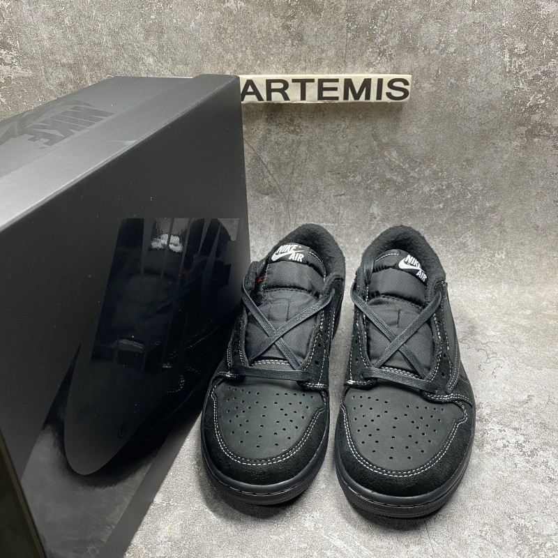 Air Jordan 1 Retro Low OG SP Travis Scott Black Phantom