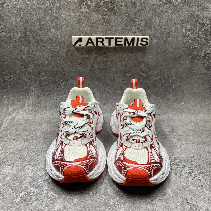 Balenciga 3XL Sneakers in White Red