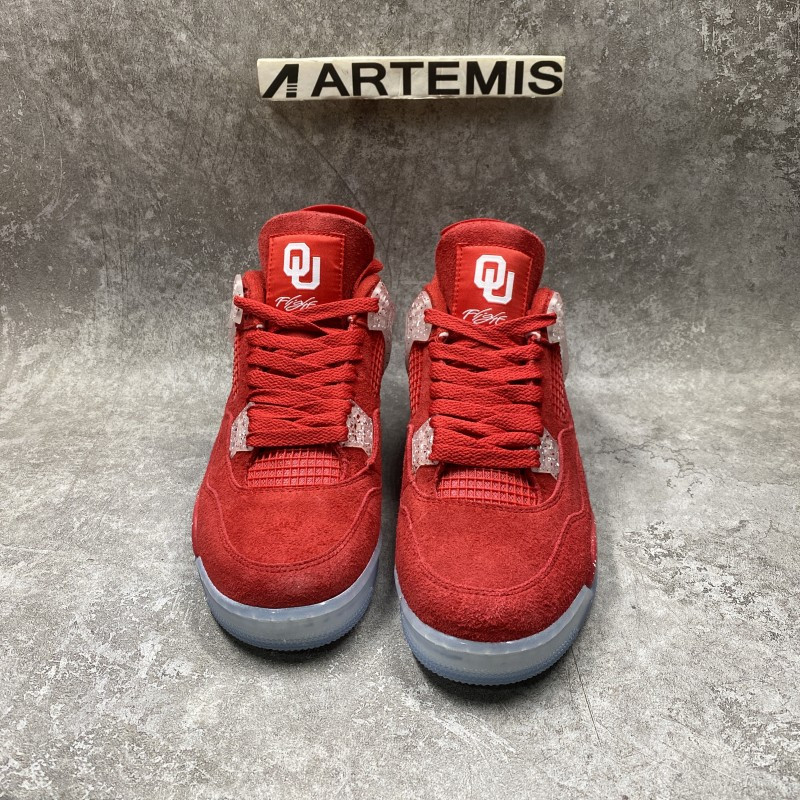 Air Jordan 4 Retro Oklahoma Sooners PE