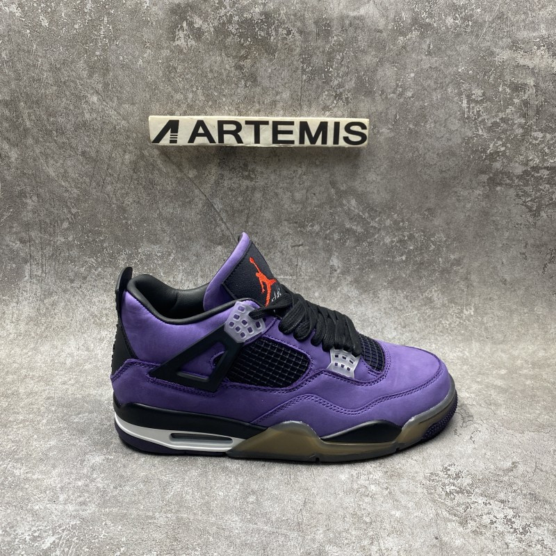 Air Jordan 4 Retro Travis Scott Purple(Friends and Family)