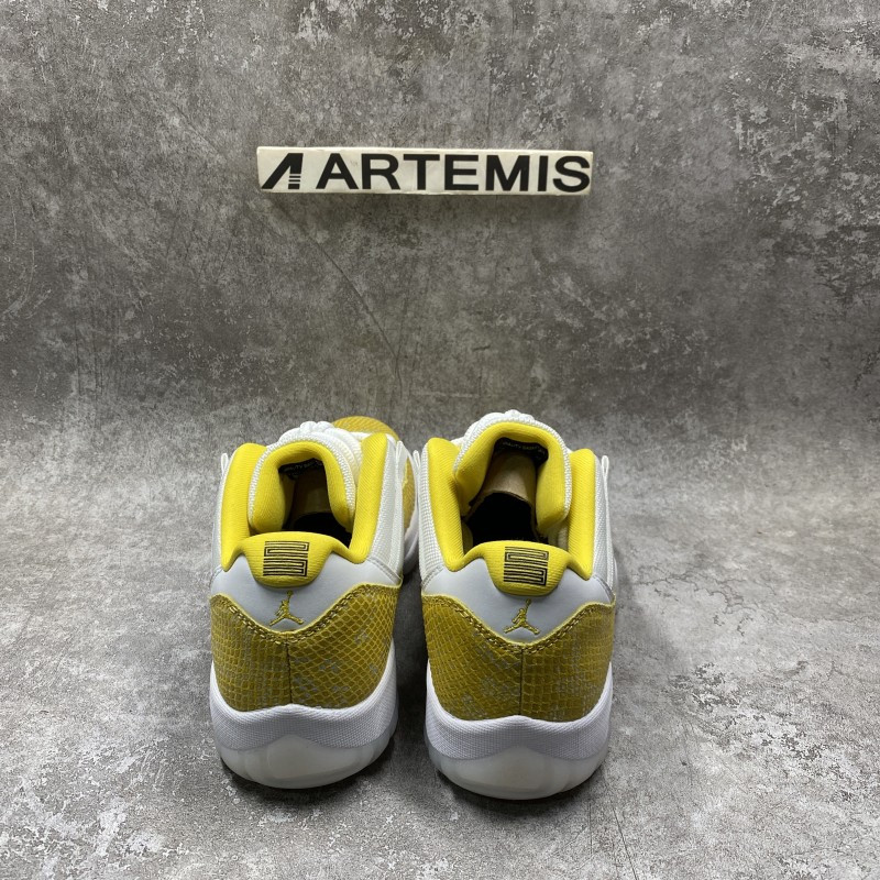 Air Jordan 11 Retro Low Tour Yellow Snakeskin