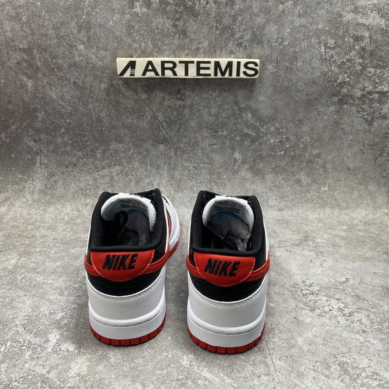 Nike Dunk Low Retro White Black University Red