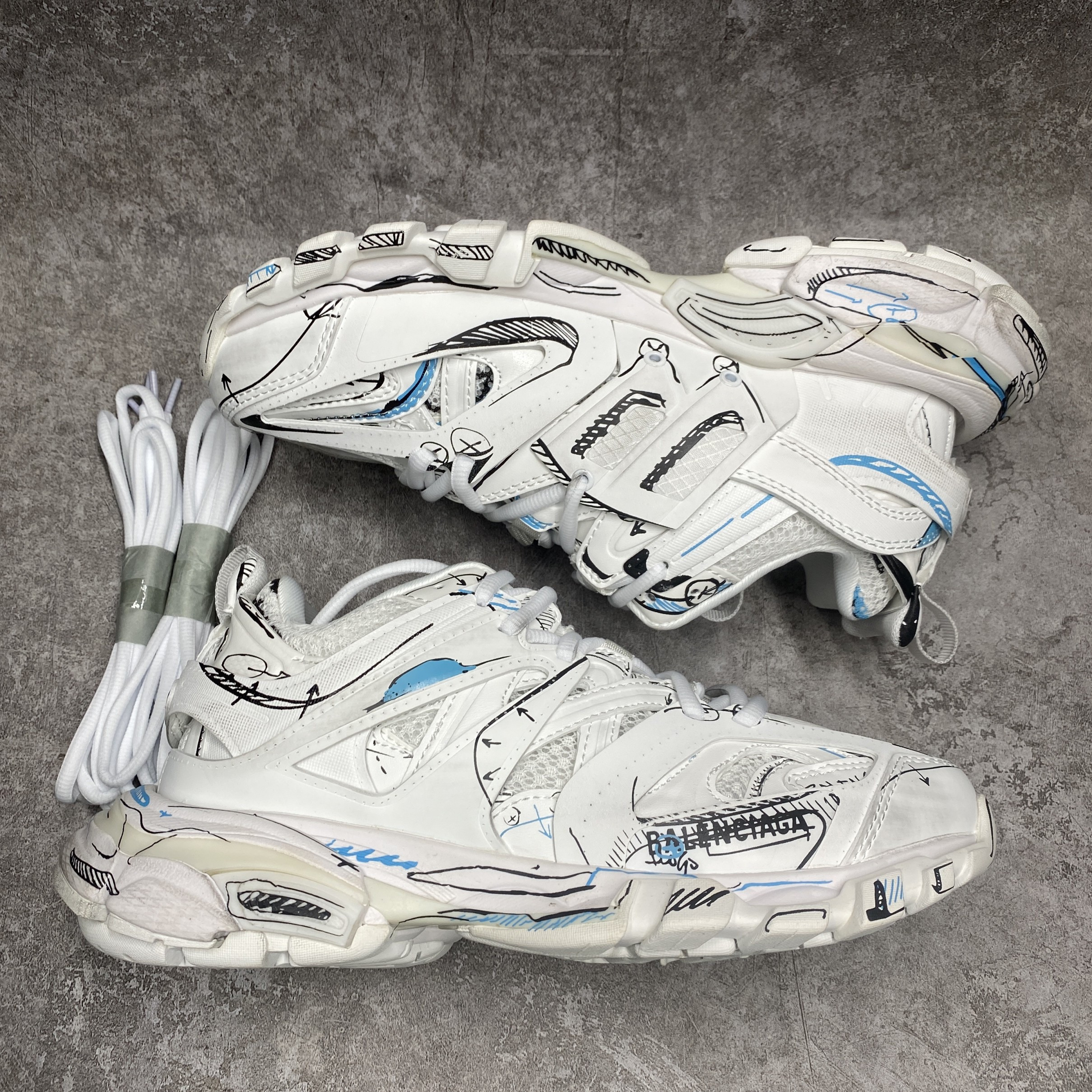 Balenciga Track Sneaker in Multicolor