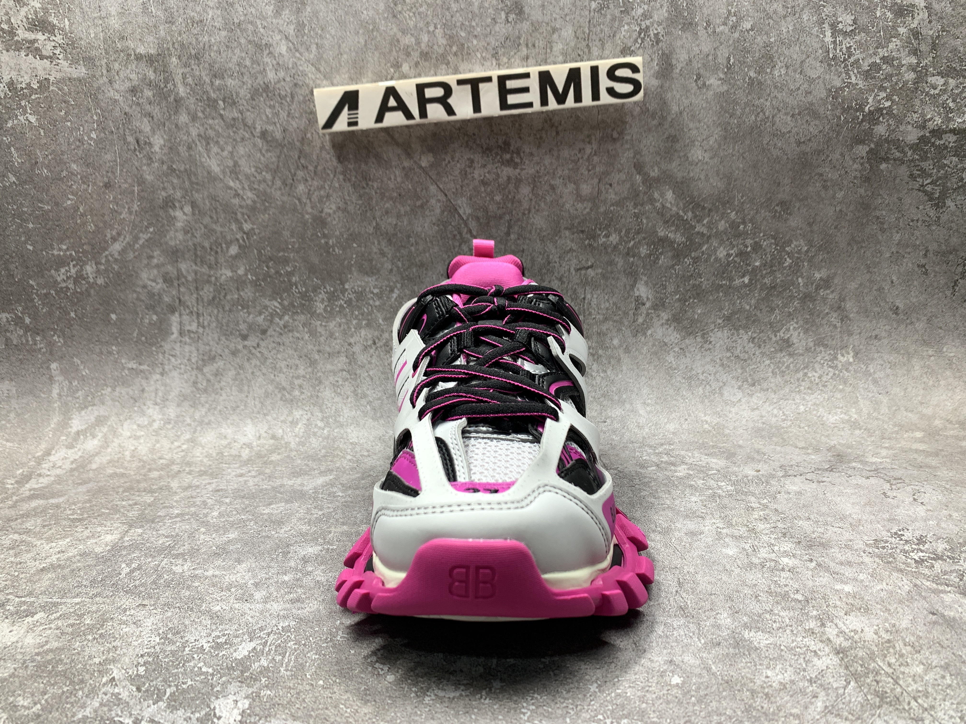 Balenciga Track Sneaker Pink Black