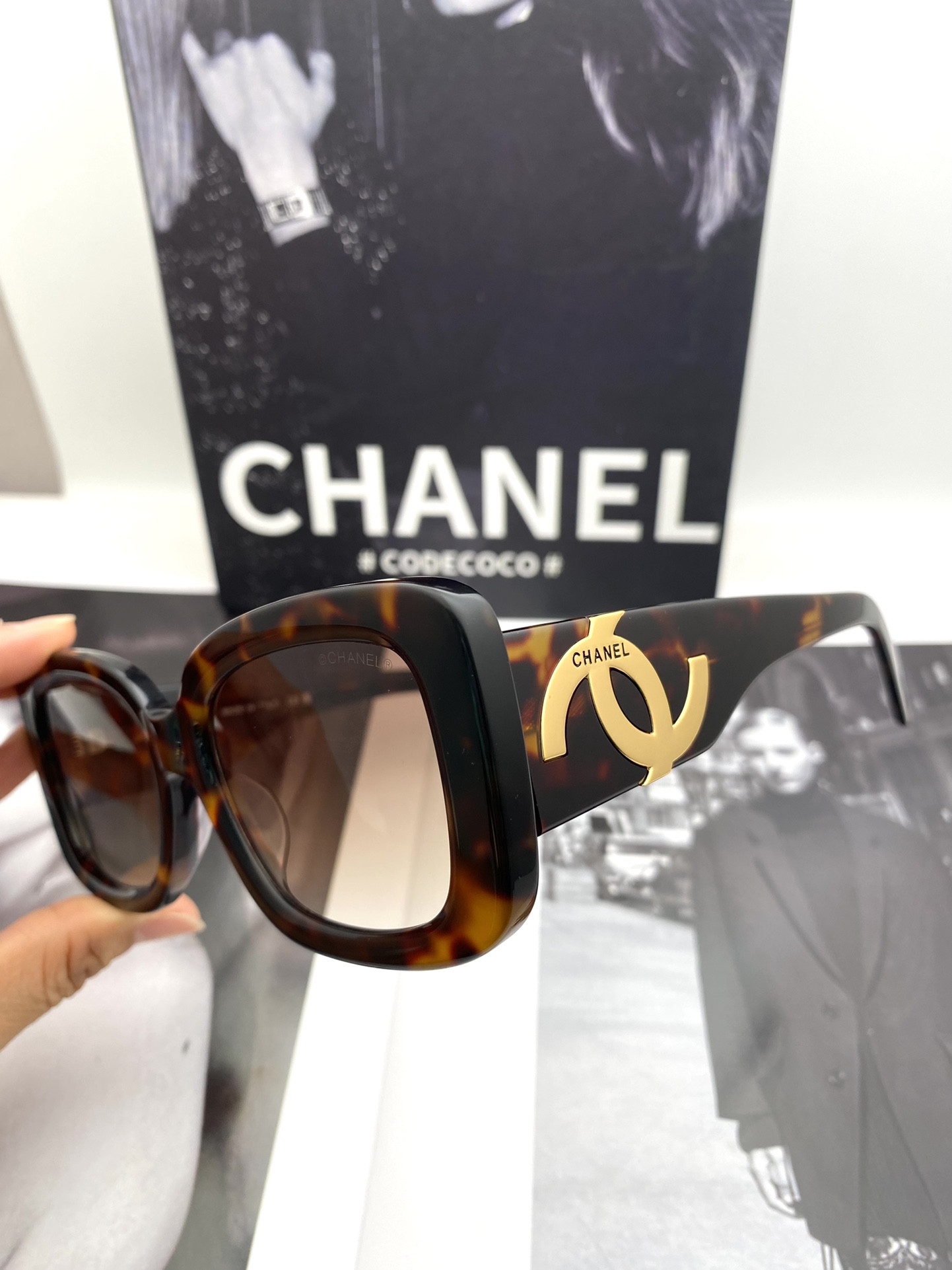 Ch*el glasses ch6824 53-19-145