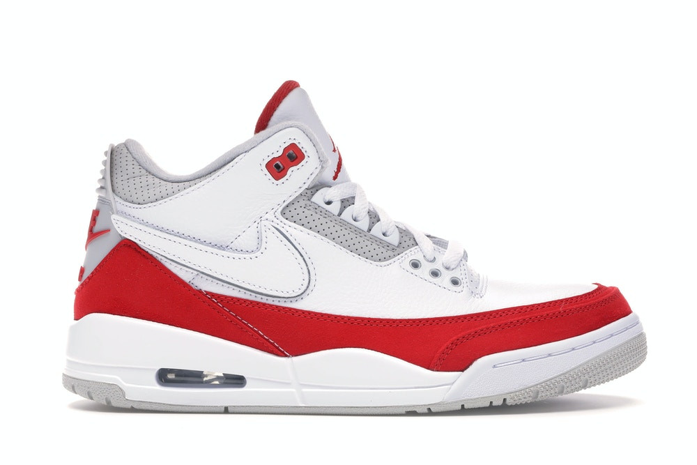 Air Jordan 3 Retro Tinker Air Max 1 White - University Red