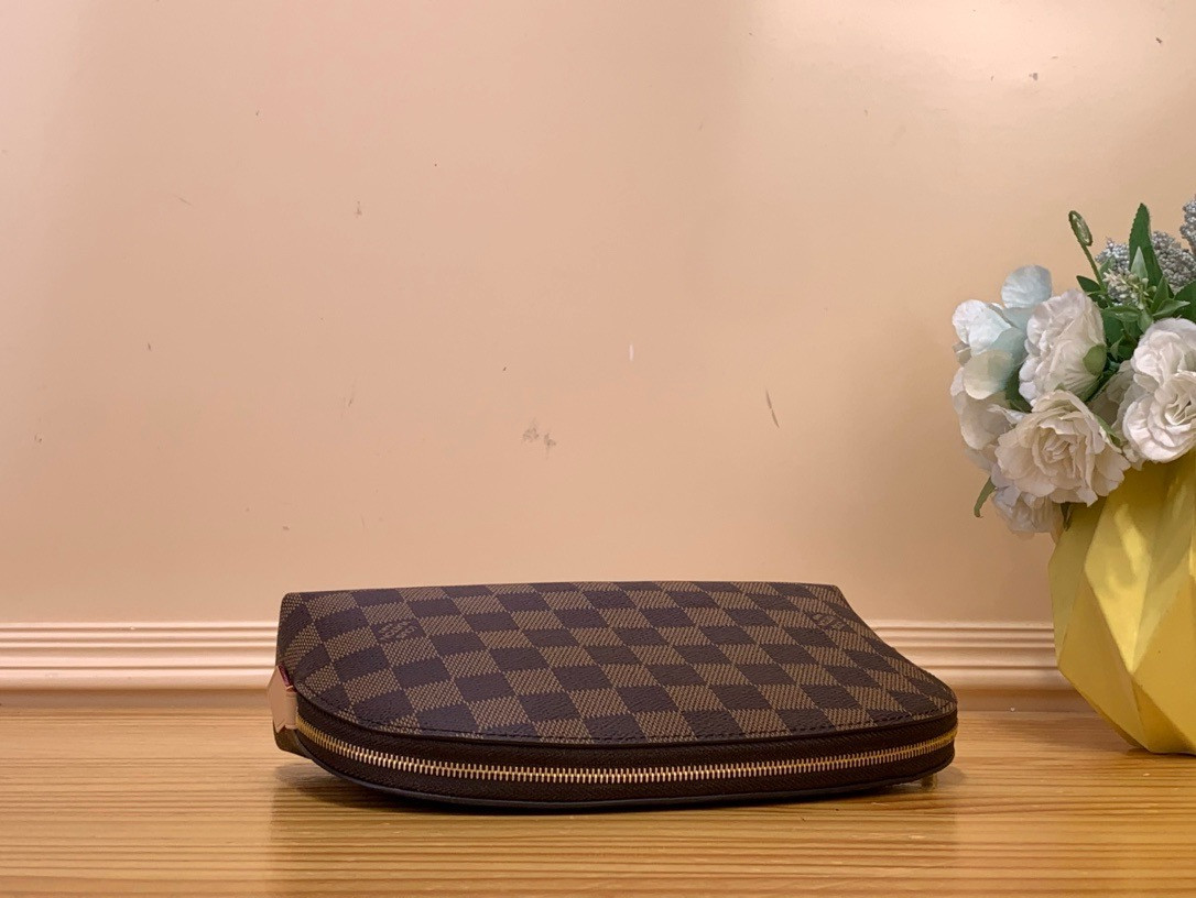 LV Damier Ebene Cosmetic Pouch GM 22×15×6CM
