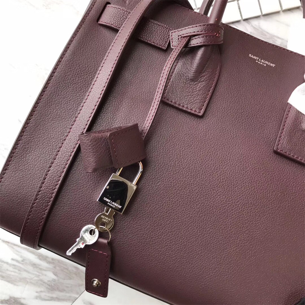 Y*L sac de jour small in grained leather
