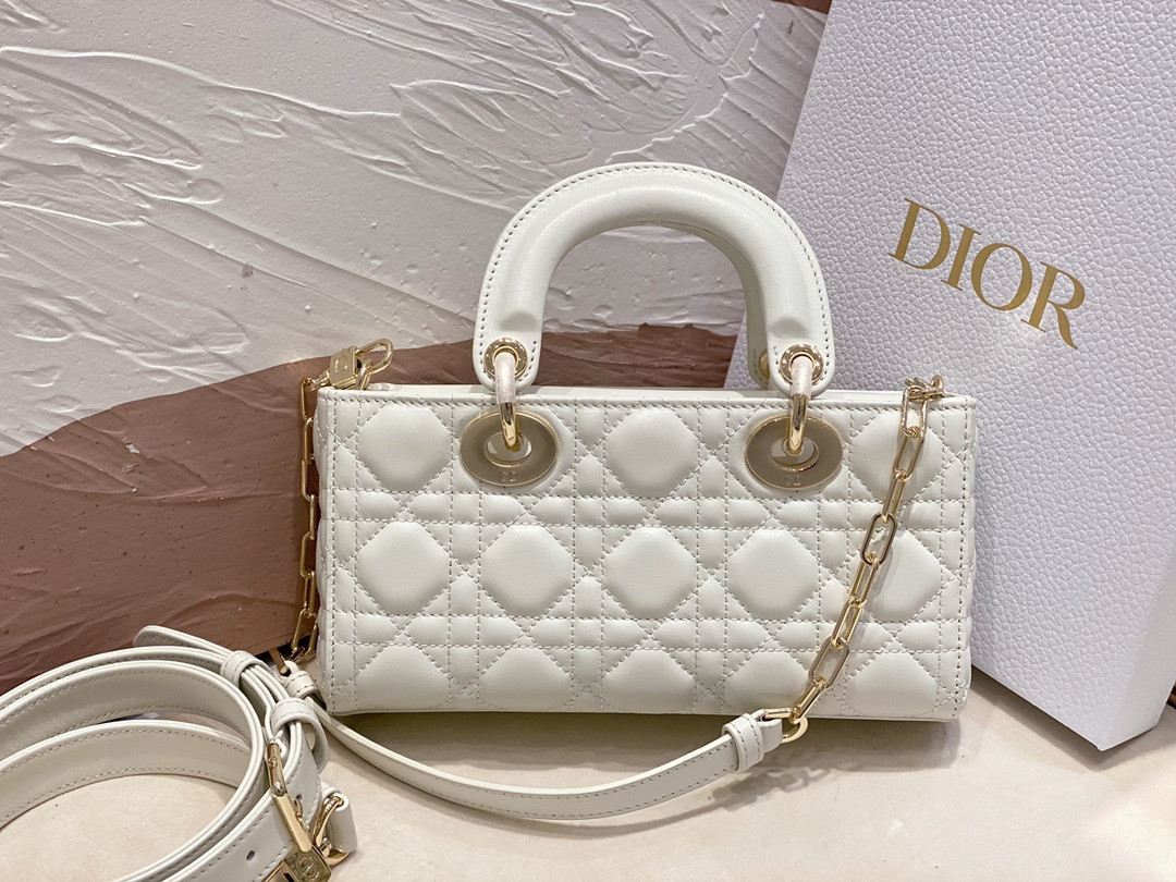 D*or small lady d-joy bag latte