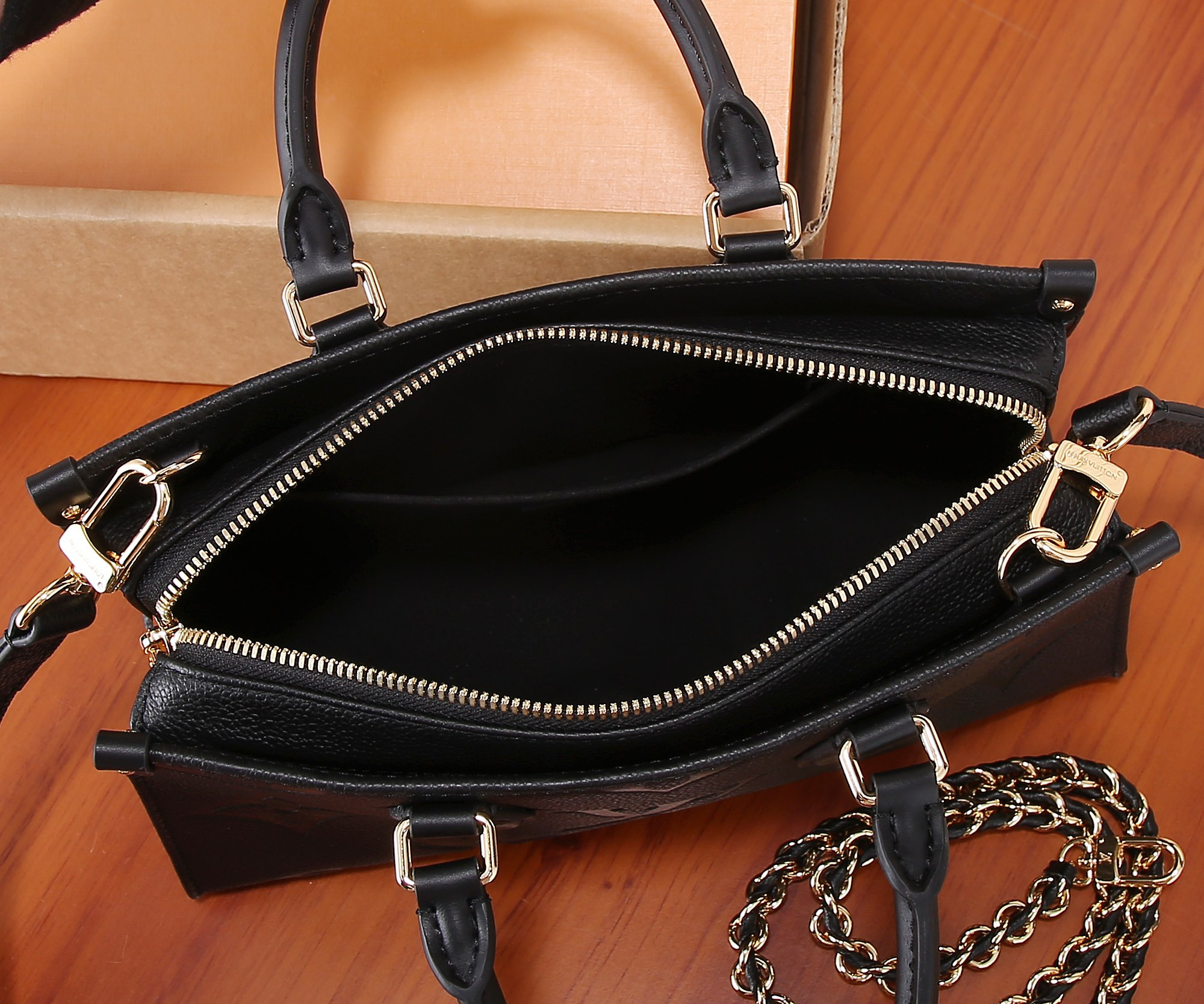 LV OnTheGo East West M23640 9.8 x 5.1 x 3.9 inches