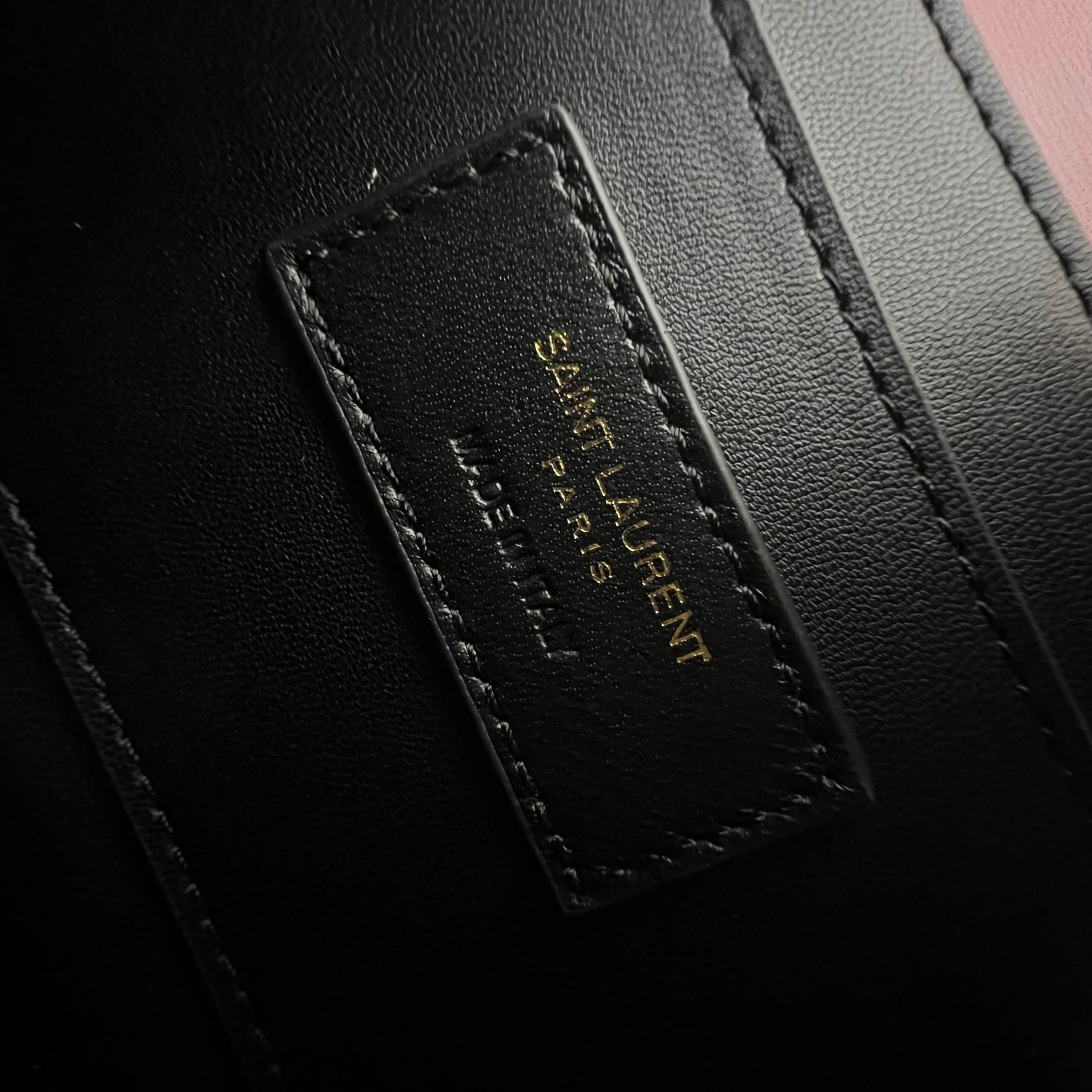 y*l solferino small satchel in box Sa**t Lau*nt red 7.4 x 5.1 x 1.9 inches