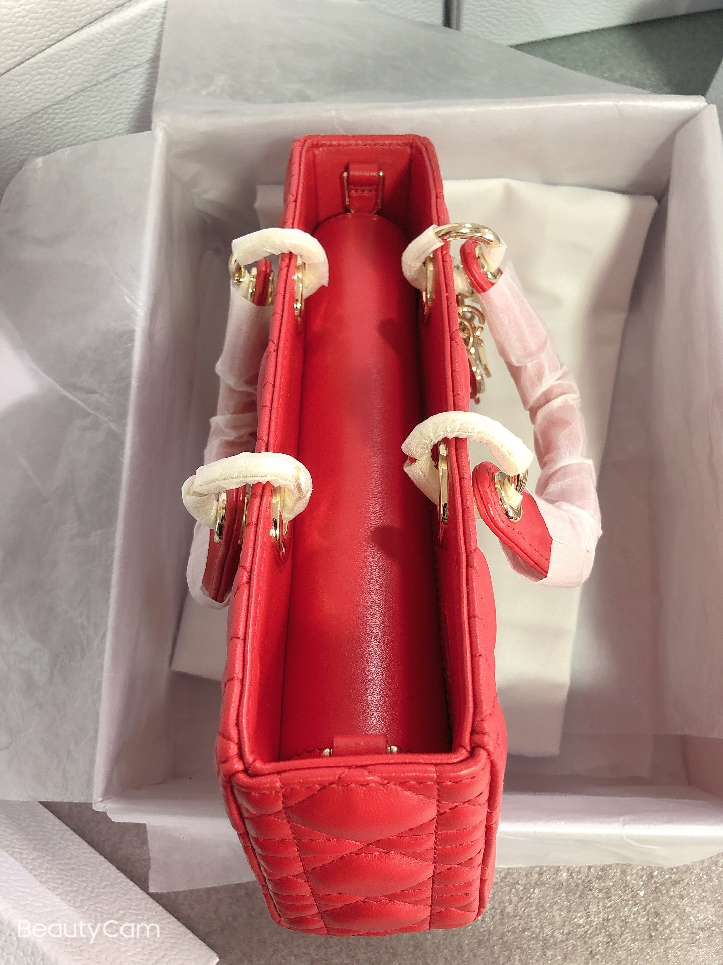 D*or lady d-joy bag medium red 26 x 13.5 x 5 cm