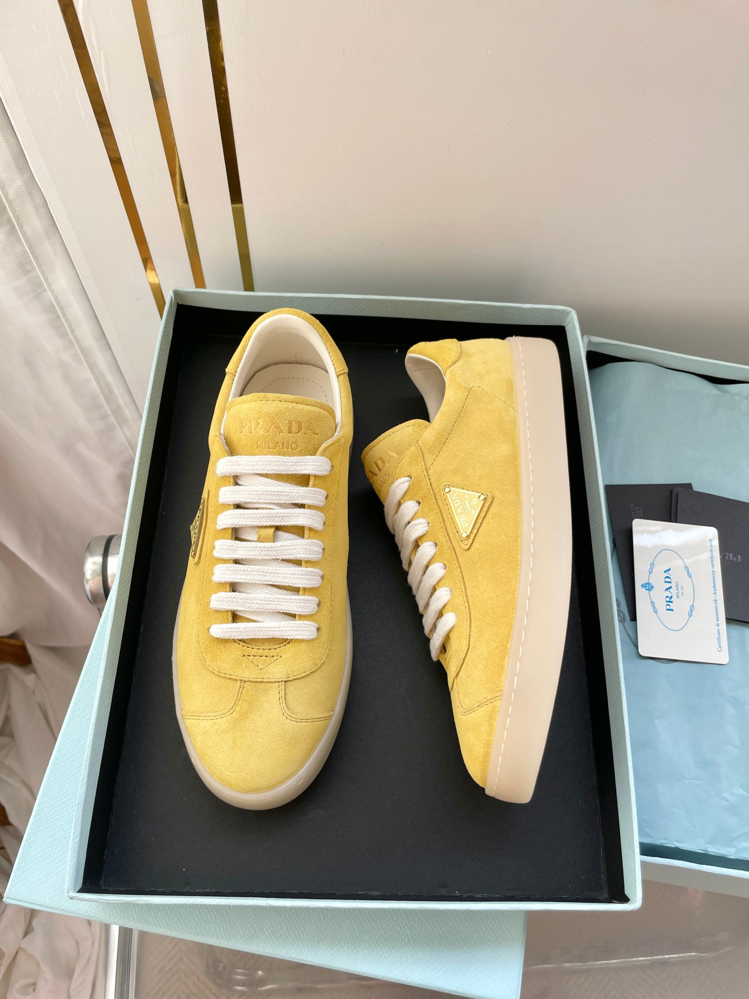 ua Pra*a downtown nappa leather sneakers