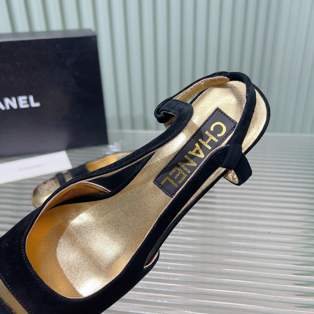 ua Ch*el slingbacks