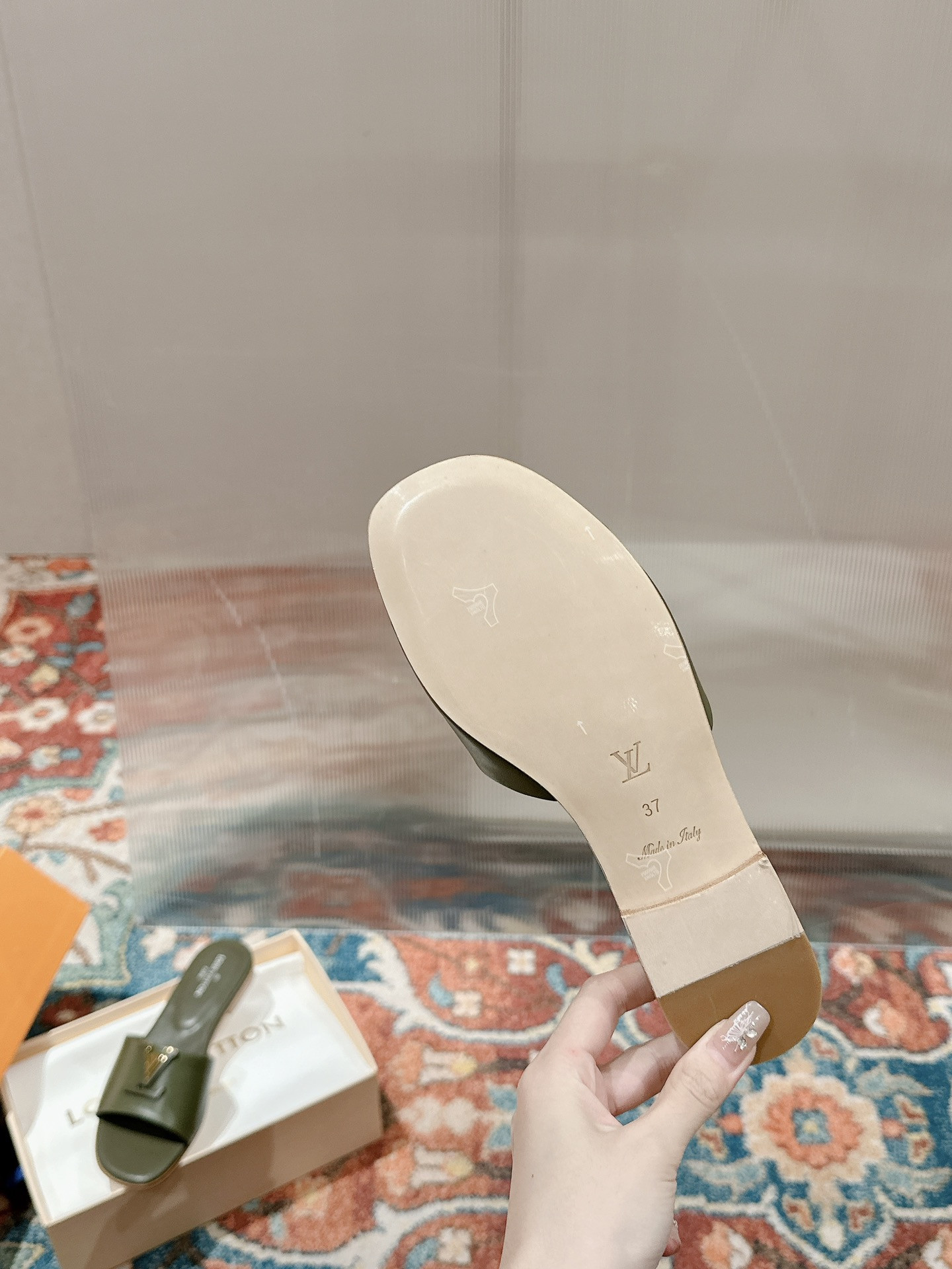 UA LV Capri Flat Mule