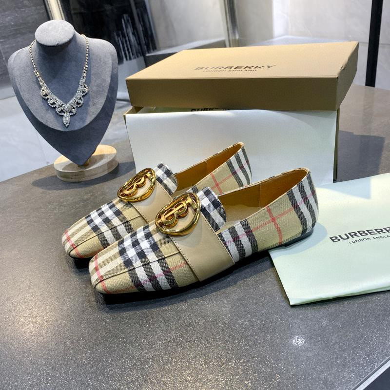 ua B**rry check loafers