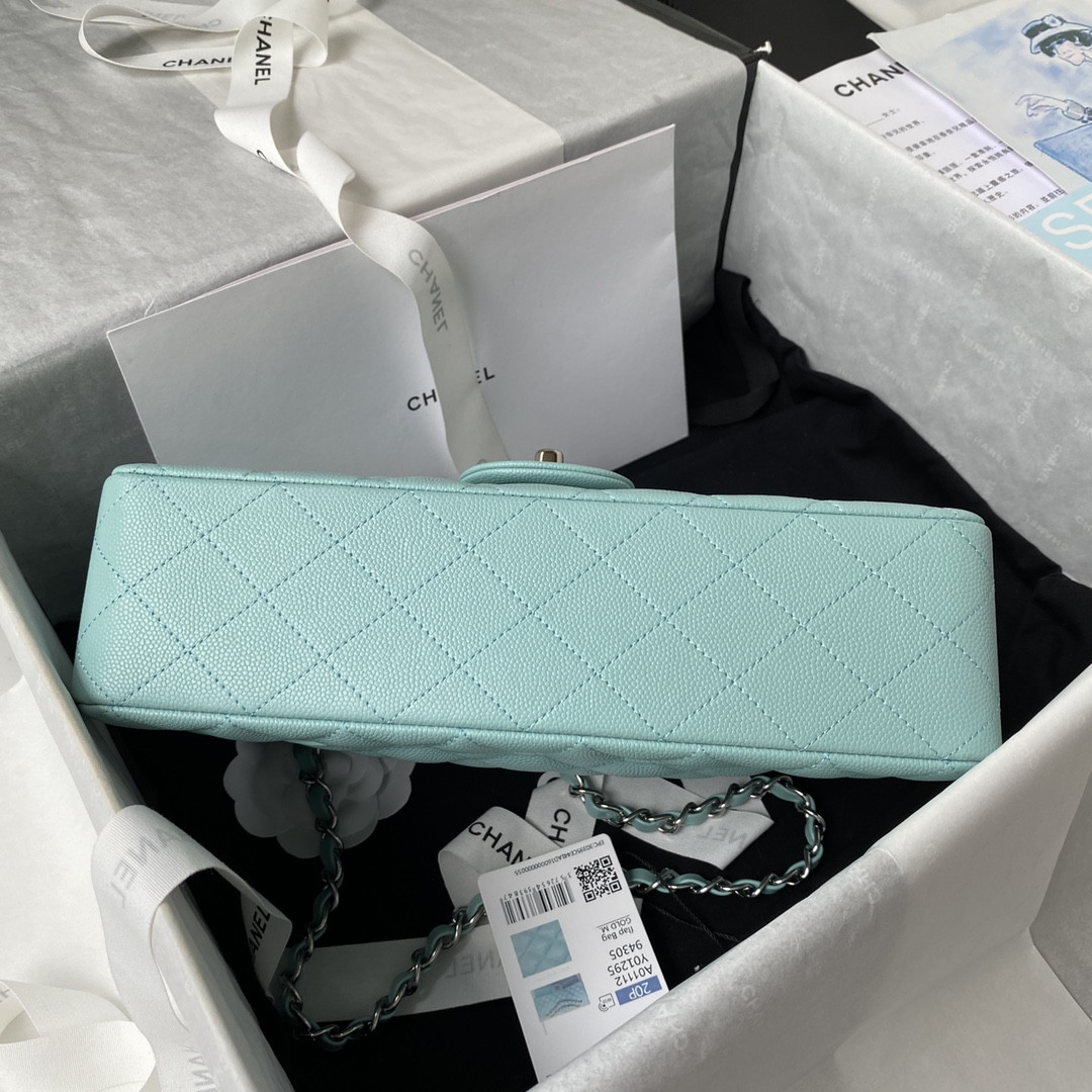 Ch*el classic flap bag 15.5×25.5×6.5cm