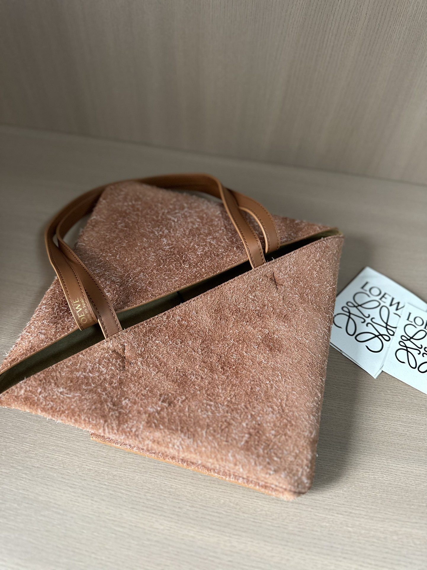 L0ew* medium puzzle fold tote 25.5x14.5x31.5cm