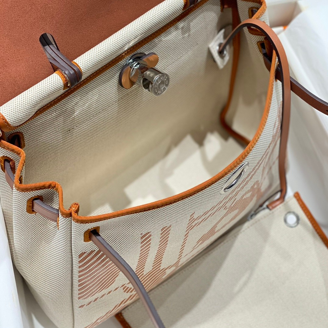 H**mes herbag 25x31x10cm