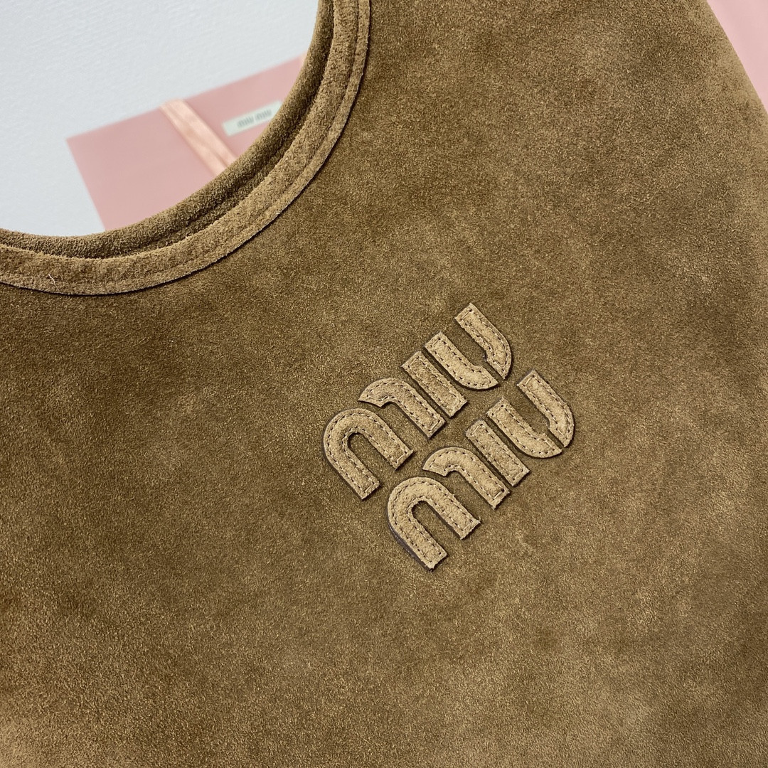 Miu Miu IVY Suede bag 40x35cm