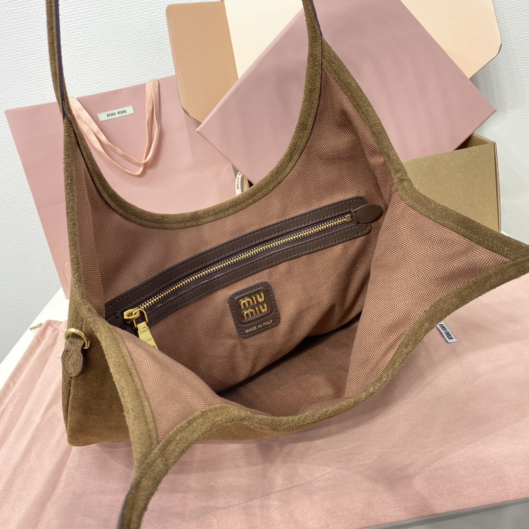 Miu Miu IVY Suede bag 40x35cm