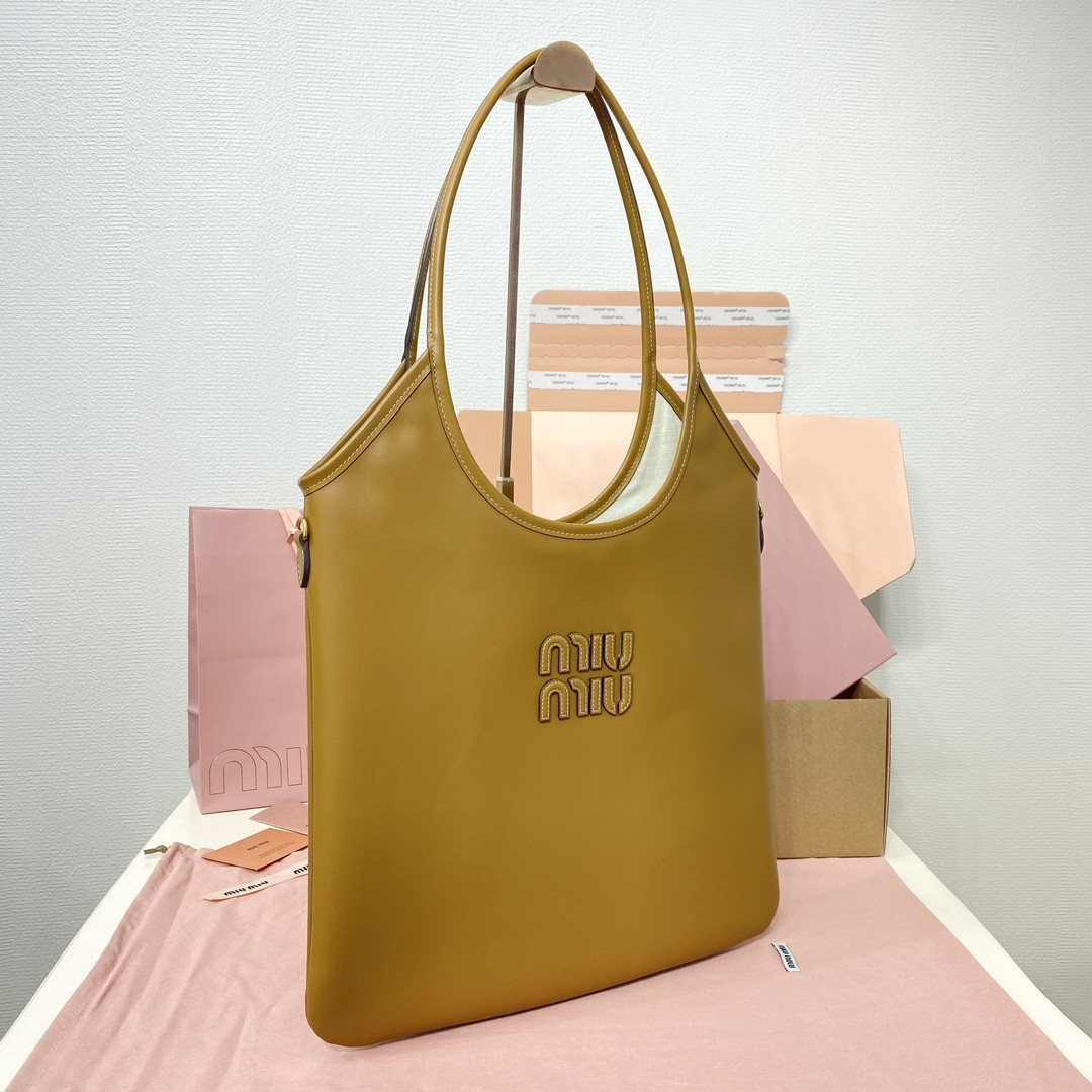 Miu Miu IVY leather bag 40x35cm
