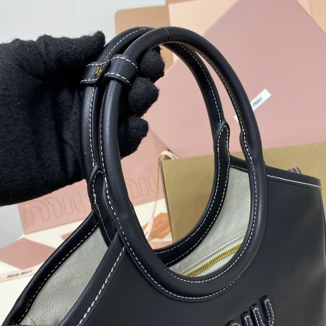Miu Miu IVY leather bag 23.5x22x12cm