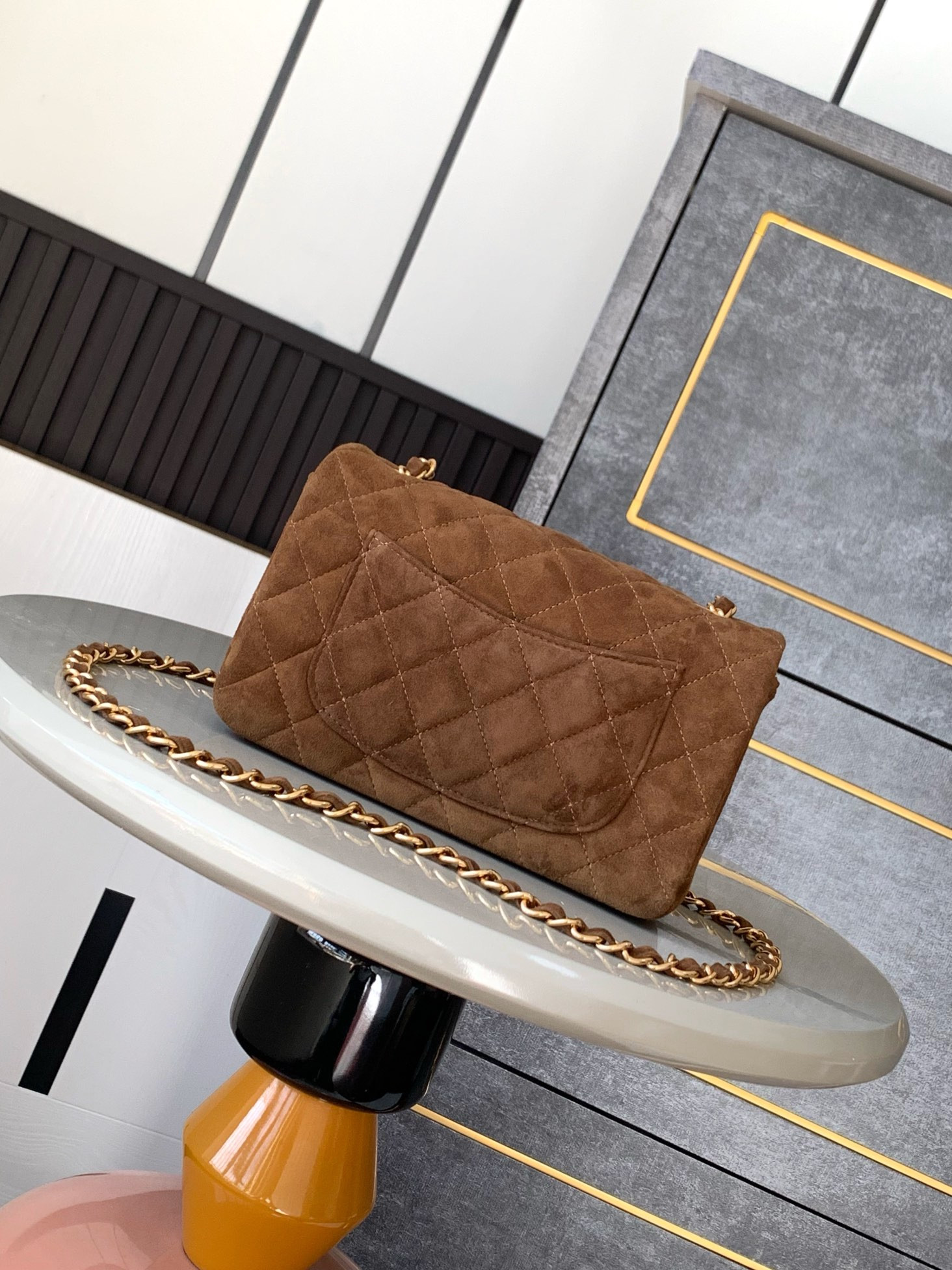 Ch*el mini classic 11.12 handbag 20 12×20×6cm