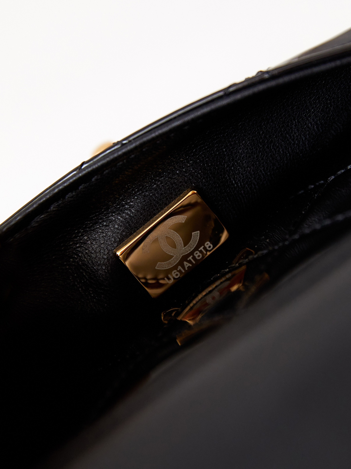 Ch*el 23k box bag 15.5x20x7.5cm