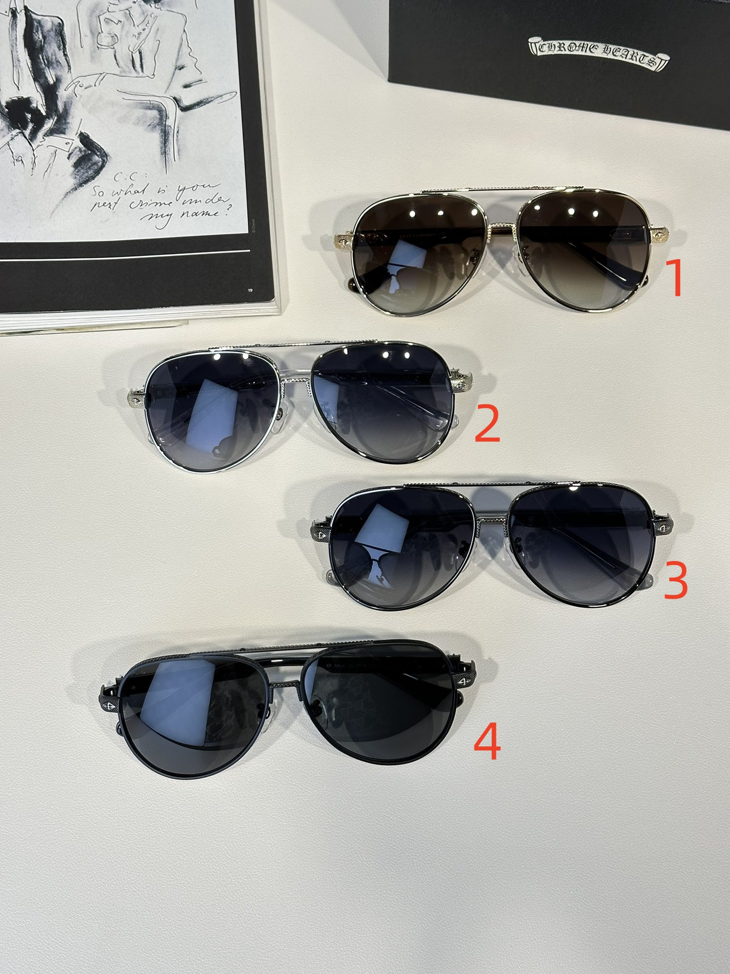 Ch**me He**ts glasses ch8191 62-14-154