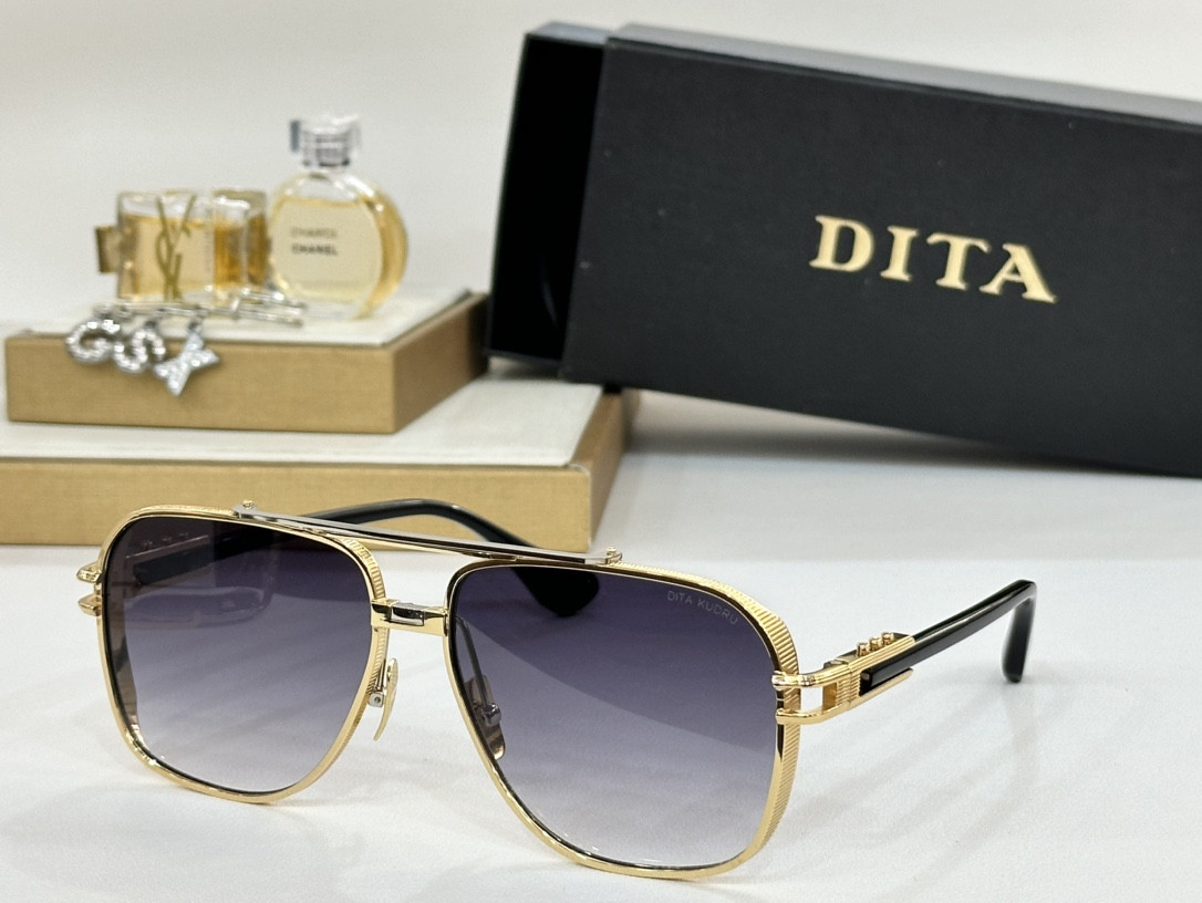 DITA Glasses DTS436-GLD-BLK 61-14-135