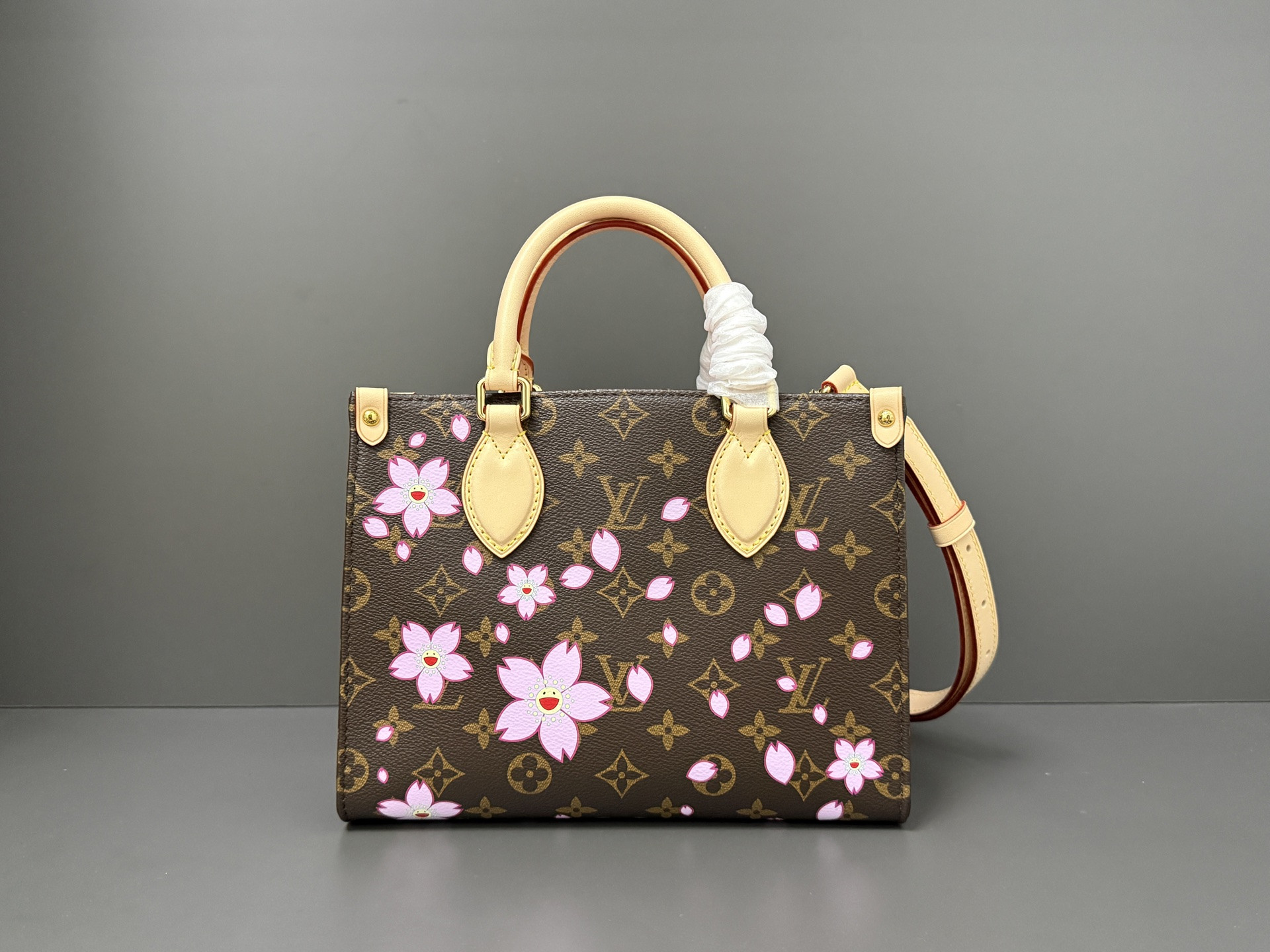 LV × TM On the Go PM M13269 25x19x11.5cm
