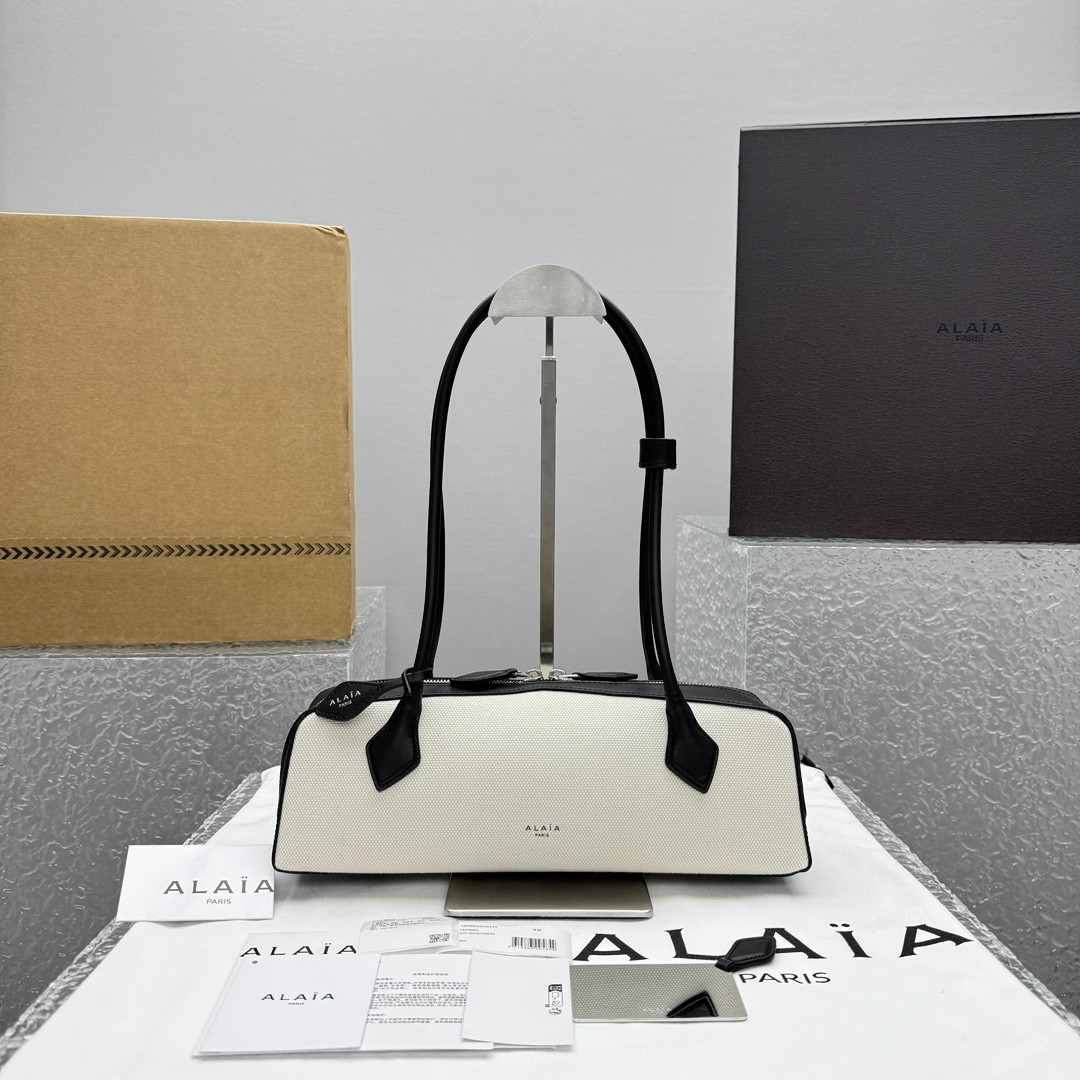 ALAÏA LE TECKEL MEDIUM BAG 33x11x10cm