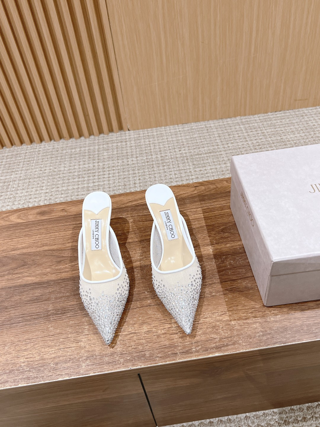 ua Ji*y Ch* vivi mules 6.5cm